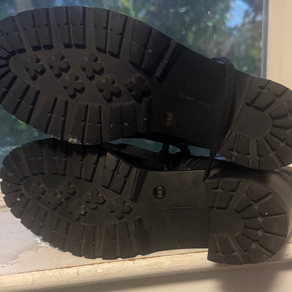 Vince Camuto Black Lace-Up Boots - Picture 7 of 7